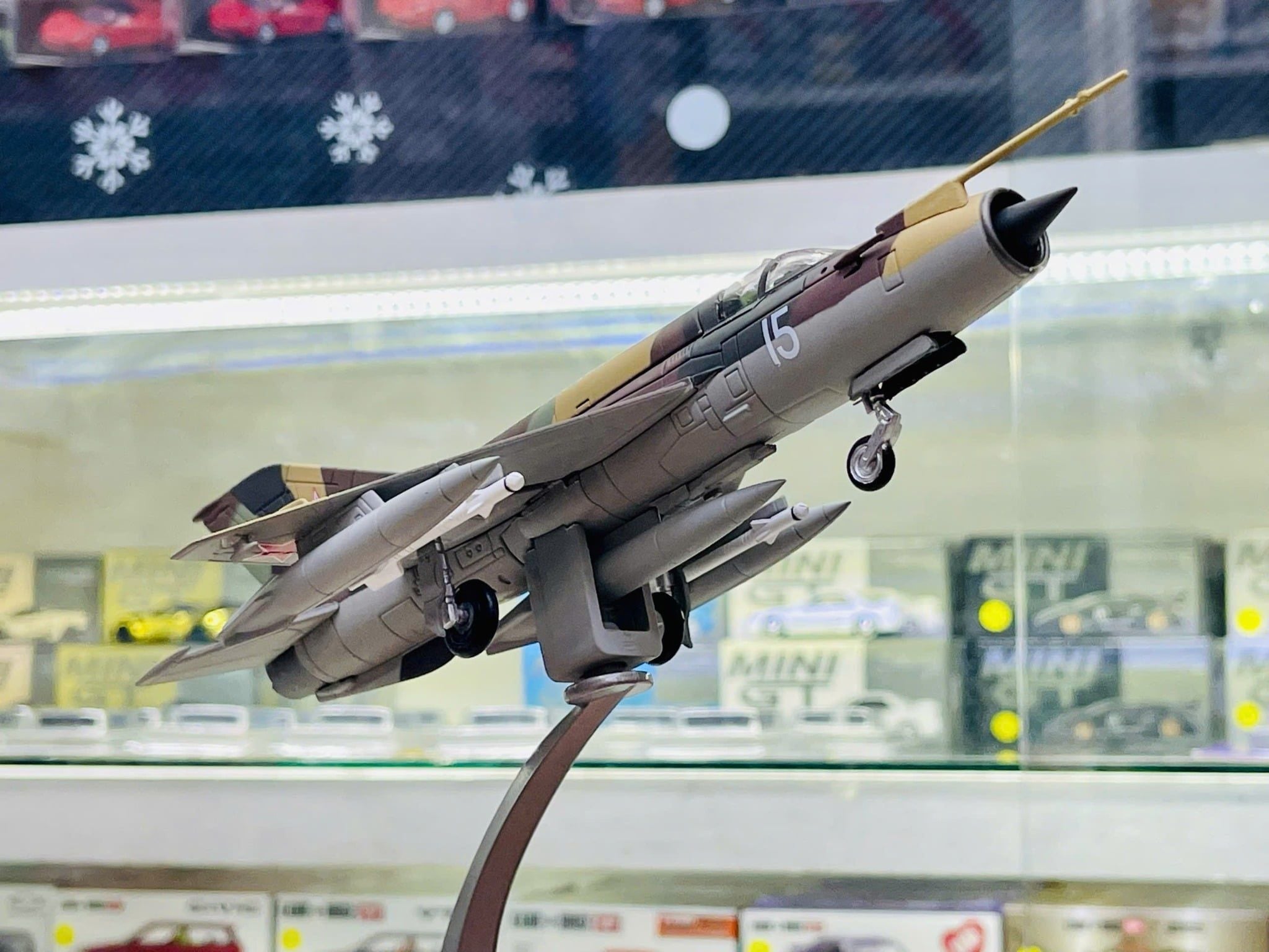  Mô hình máy bay chiến đấu Soviet MIG-21 Mig21 tỉ lệ 1:72 Ns models MBQS056 