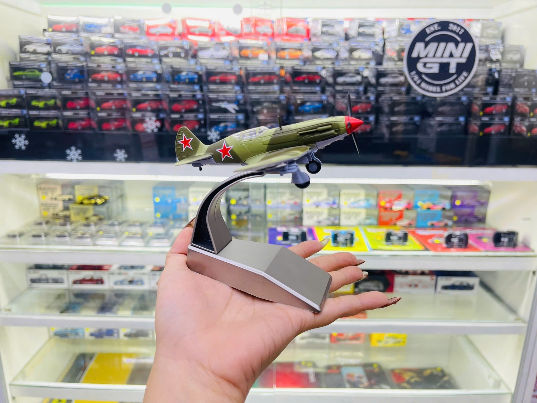  Mô hình máy bay quân sự cánh quạt Soviet MIG-3 7th IAP 1941 tỉ lệ 1:72 Ns model MBQS072 