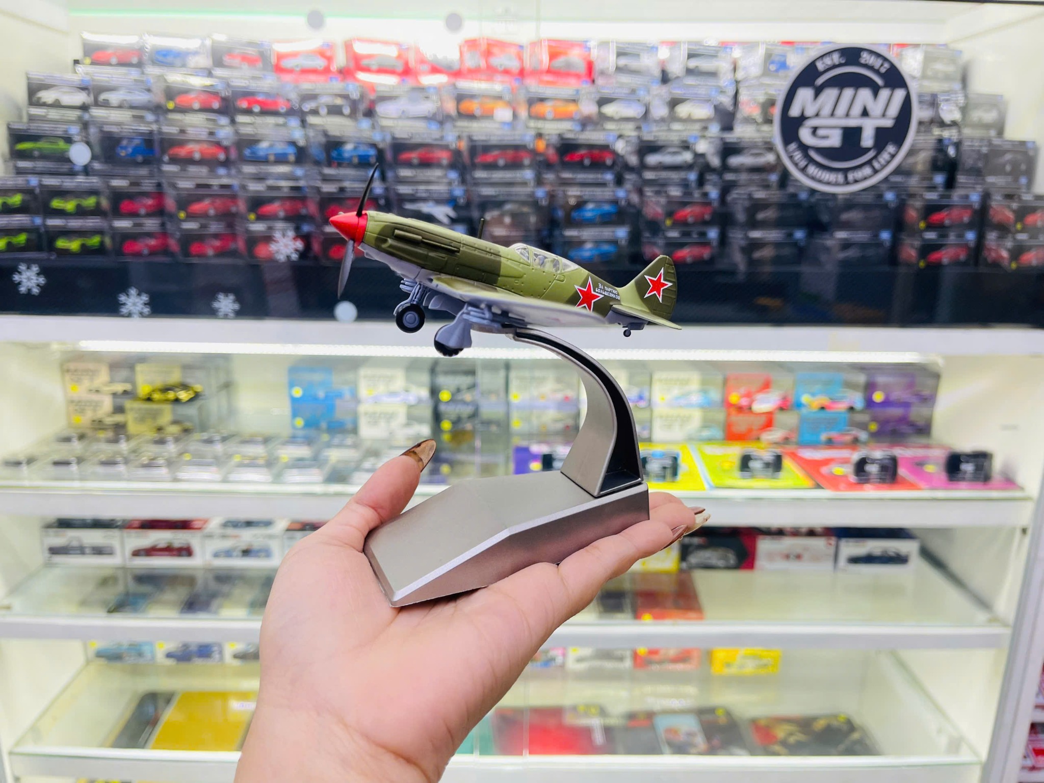  Mô hình máy bay quân sự cánh quạt Soviet MIG-3 7th IAP 1941 tỉ lệ 1:72 Ns model MBQS072 