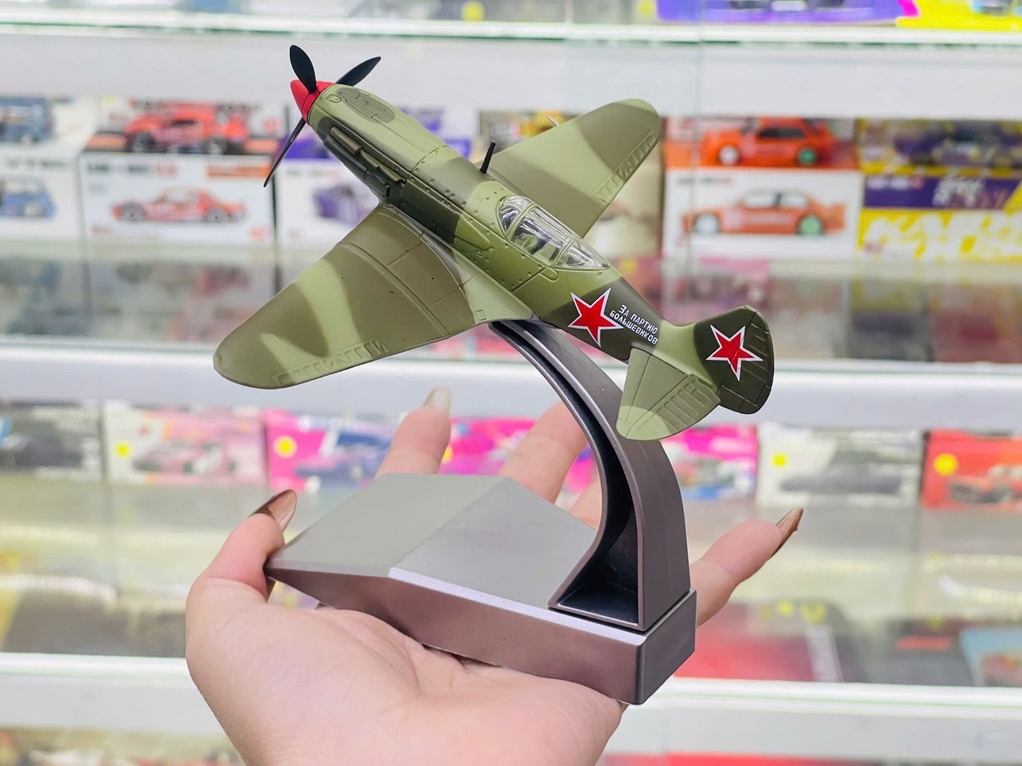  Mô hình máy bay quân sự cánh quạt Soviet MIG-3 7th IAP 1941 tỉ lệ 1:72 Ns model MBQS072 