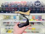  Mô hình máy bay quân sự Mirage 2000 Fighter Military yellow tỉ lệ 1:100 NS model MBQS068 