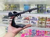  Mô hình máy bay quân sự trinh sát Lockheed USAF AIR FORCE SR-71 Blackbird tỉ lệ 1:144 Ns models MBQS069 