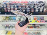  Mô hình máy bay quân sự chiến đấu F-14 Tomcat Amercom white tỉ lệ 1:100 NS model MBQS070 