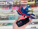  Mô hình máy bay chiến đấu Russia USSR 1987 SuKhoi 27 tỉ lệ 1:100 Ns models MBQS044 