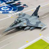  Mô hình máy bay quân sự French Dassault Rafale B NATO Tiger gray tỉ lệ 1:100 Ns models MBQS067 