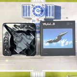  Mô hình máy bay quân sự French Dassault Rafale B NATO Tiger tỉ lệ 1:100 Ns models MBQS062 