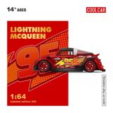  Mô hình xe tải cứu hộ H300 Flatbed Transport Trailer Lightning McQueen tỉ lệ 1:64 Cool car CC647229 