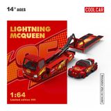  Mô hình xe tải cứu hộ H300 Flatbed Transport Trailer Lightning McQueen tỉ lệ 1:64 Cool car CC647229 