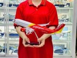  Mô hình máy bay Vietjet Air Airbus A320 47cm 1:130 No LED 47cm MB47088 
