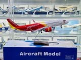  Mô hình máy bay Vietjet Air Airbus A320 47cm 1:130 No LED 47cm MB47088 