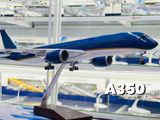 Mô hình máy bay VN-A886 Airbus A350-900 47cm 1:140 No LED 47cm MB47086 