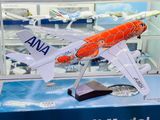  Mô hình máy bay ANA Turtle Orange Airbus A380 No LED 47cm MB47085 