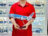  Mô hình máy bay ANA Turtle Blue Airbus A380 No LED 47cm MB47083 