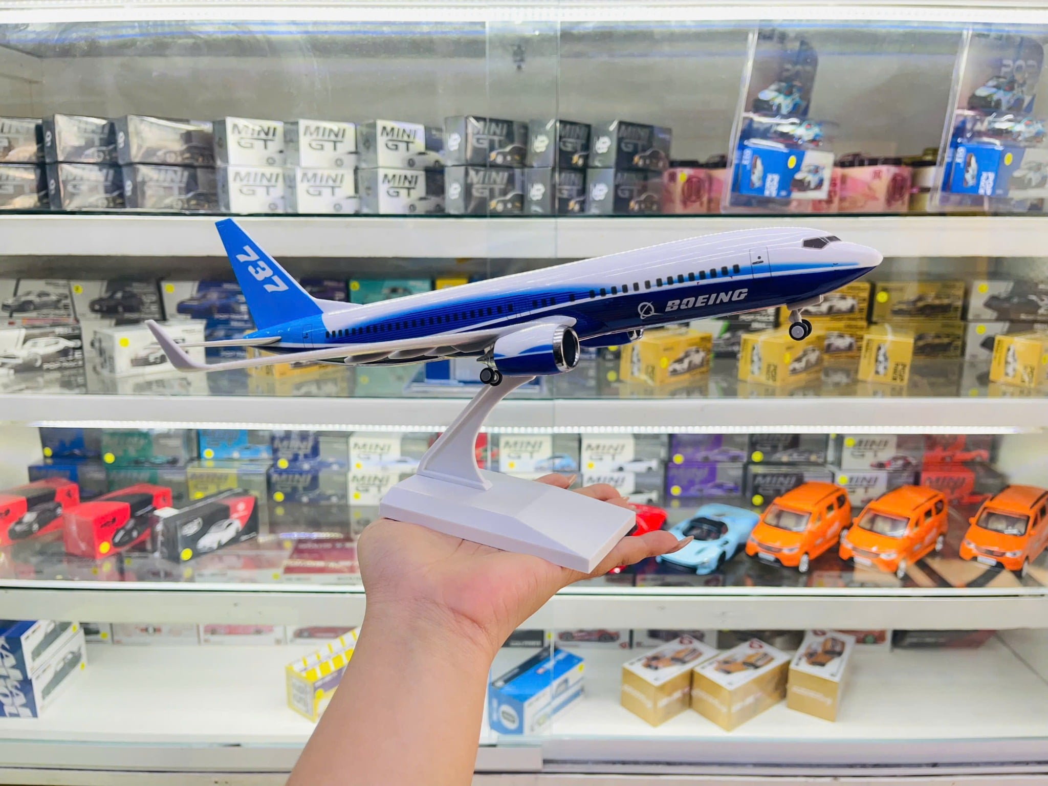  Mô hình máy bay Original Boeing B737 kích thước 30cm MB30041 