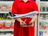 Mô hình máy bay Singapore Airlines Boeing B747 kích thước 47cm No LED MB47092 