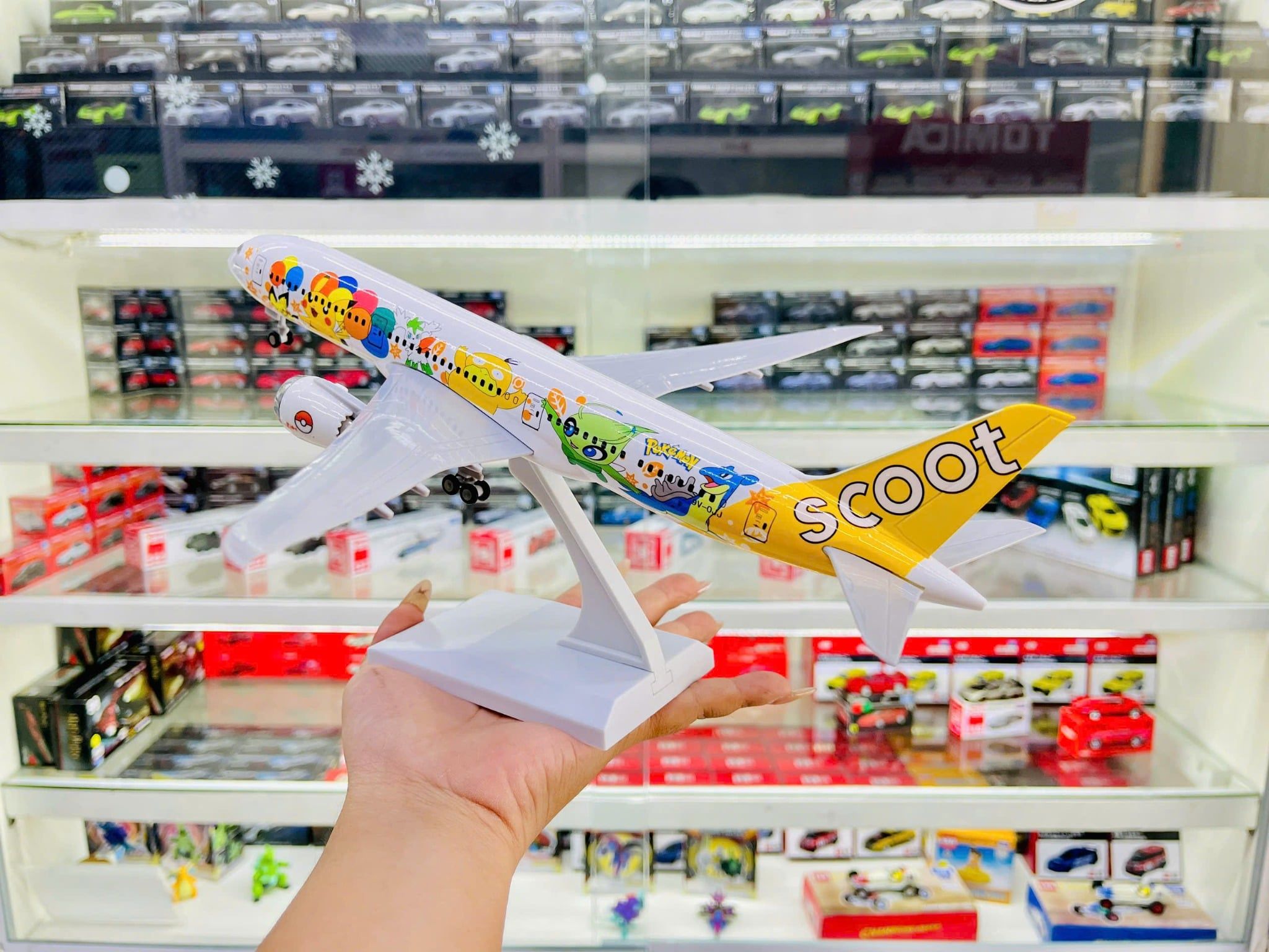  Mô hình máy bay Pikachu Scoot B78730cm MB30046 