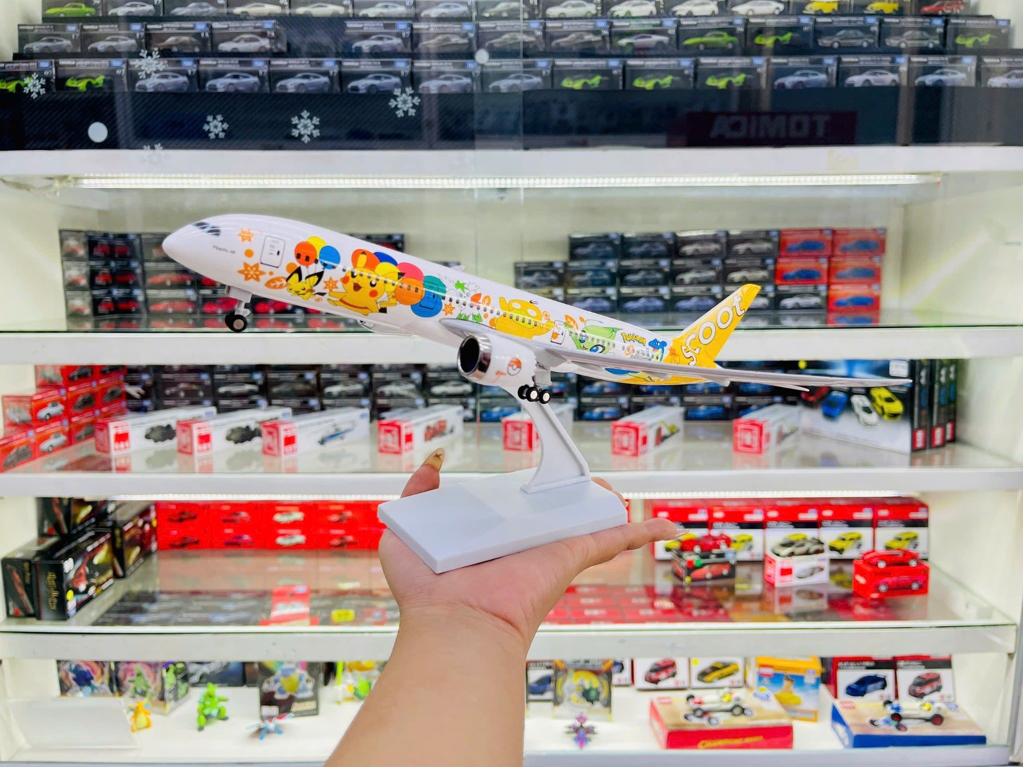  Mô hình máy bay Pikachu Scoot B78730cm MB30046 