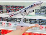  Mô hình máy bay American B787 có bánh xe - kích thước 30cm MB30044 