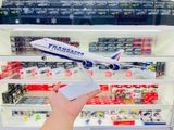  Mô hình máy bay TRANSAERO B747 có bánh xe - kích thước 30cm MB30051 