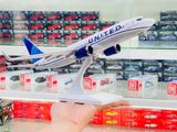  Mô hình máy bay United B737 có bánh xe - kích thước 30cm MB30058 