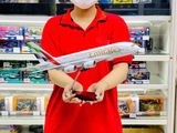  Mô hình máy bay Emirates Airbus A380 có bánh xe kích thước 47cm MB47098 