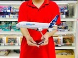  Mô hình máy bay Original Airbus A380 có bánh xe kích thước 47cm MB47099 