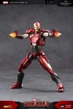  Mô hình nhân vật Marvel Iron man người sắt Mark 16 MK16 SHF Iron man 3 tỉ lệ 1:10 18CM ZD Toys FG262 