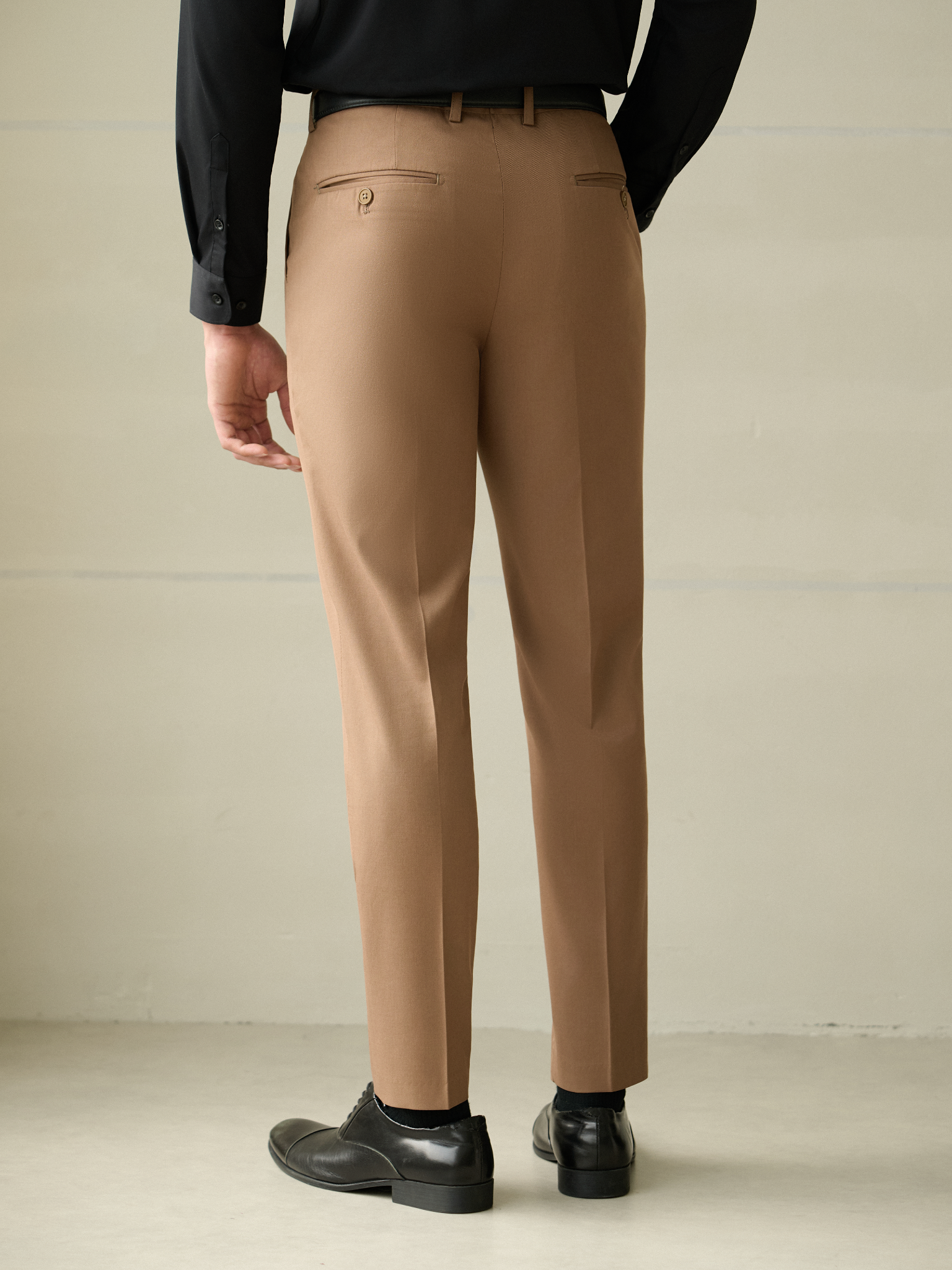 AGP4 PREMIUM SLIMFIT TROUSERS - BROWN