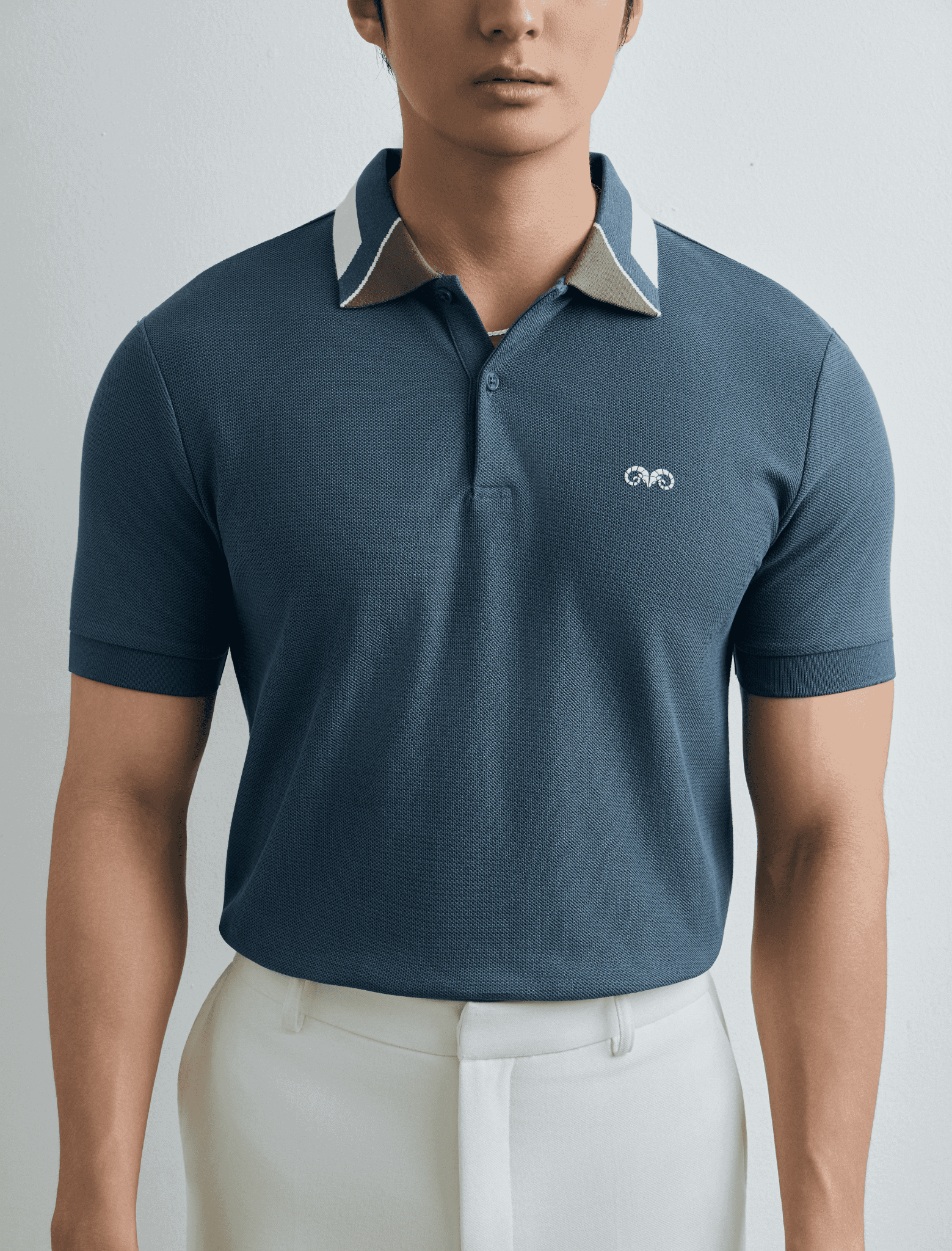 AG95 PREMIUM SLIMFIT POLO - DARK GREY