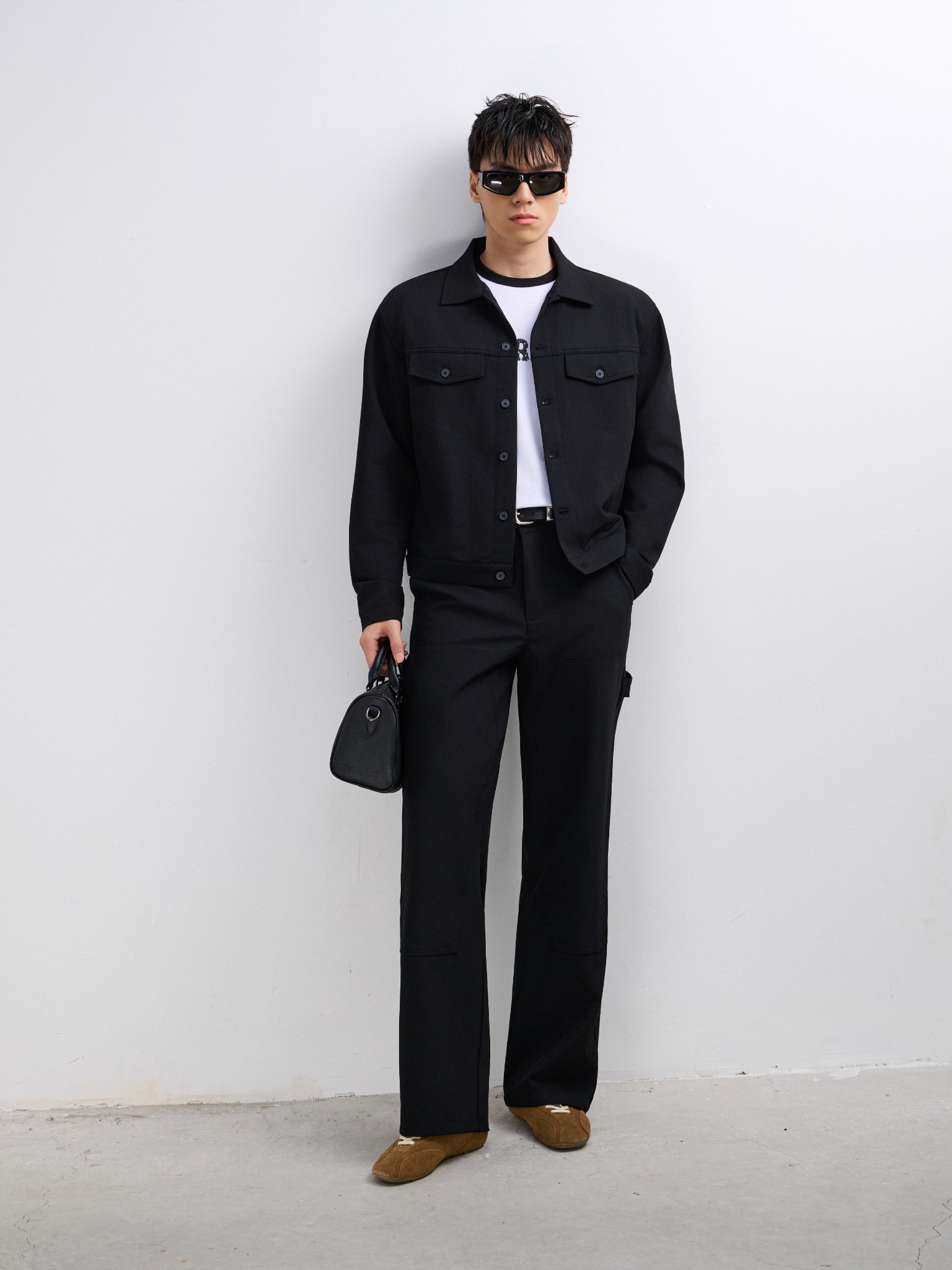 AGTT11 REGULAR FIT PREMIUM JACKET - BLACK