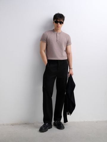 AG743 PREMIUM REGULAR FIT KNIT TSHIRT - DUSKY PINK