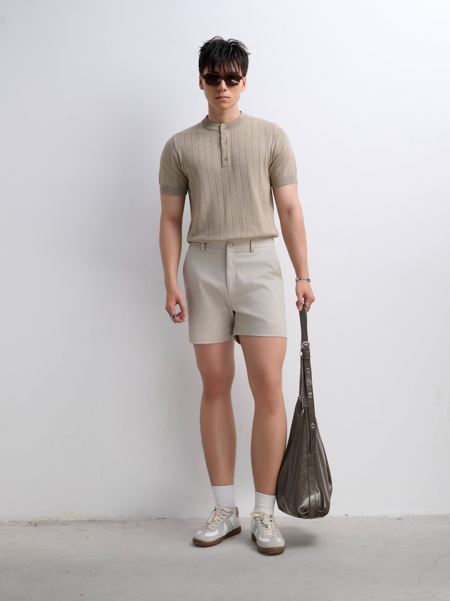AG743 PREMIUM REGULAR FIT KNIT TSHIRT - OLIVE