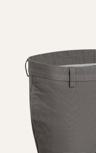  AG105 PREMIUM  SLIMFIT KHAKI TROUSERS - DARK GREY 