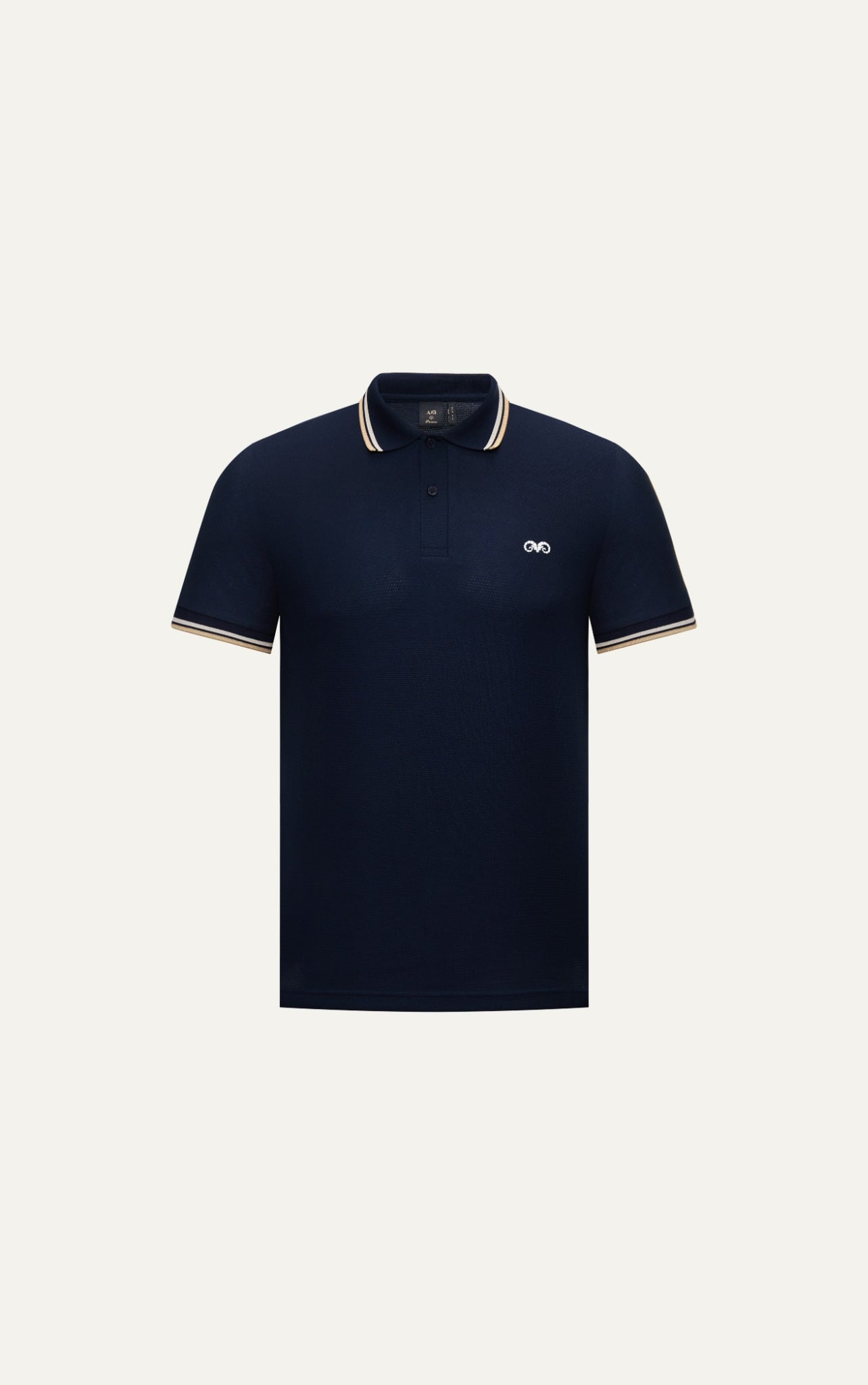 AG6101 PREMIUM SLIMFIT POLO - DARK BLUE