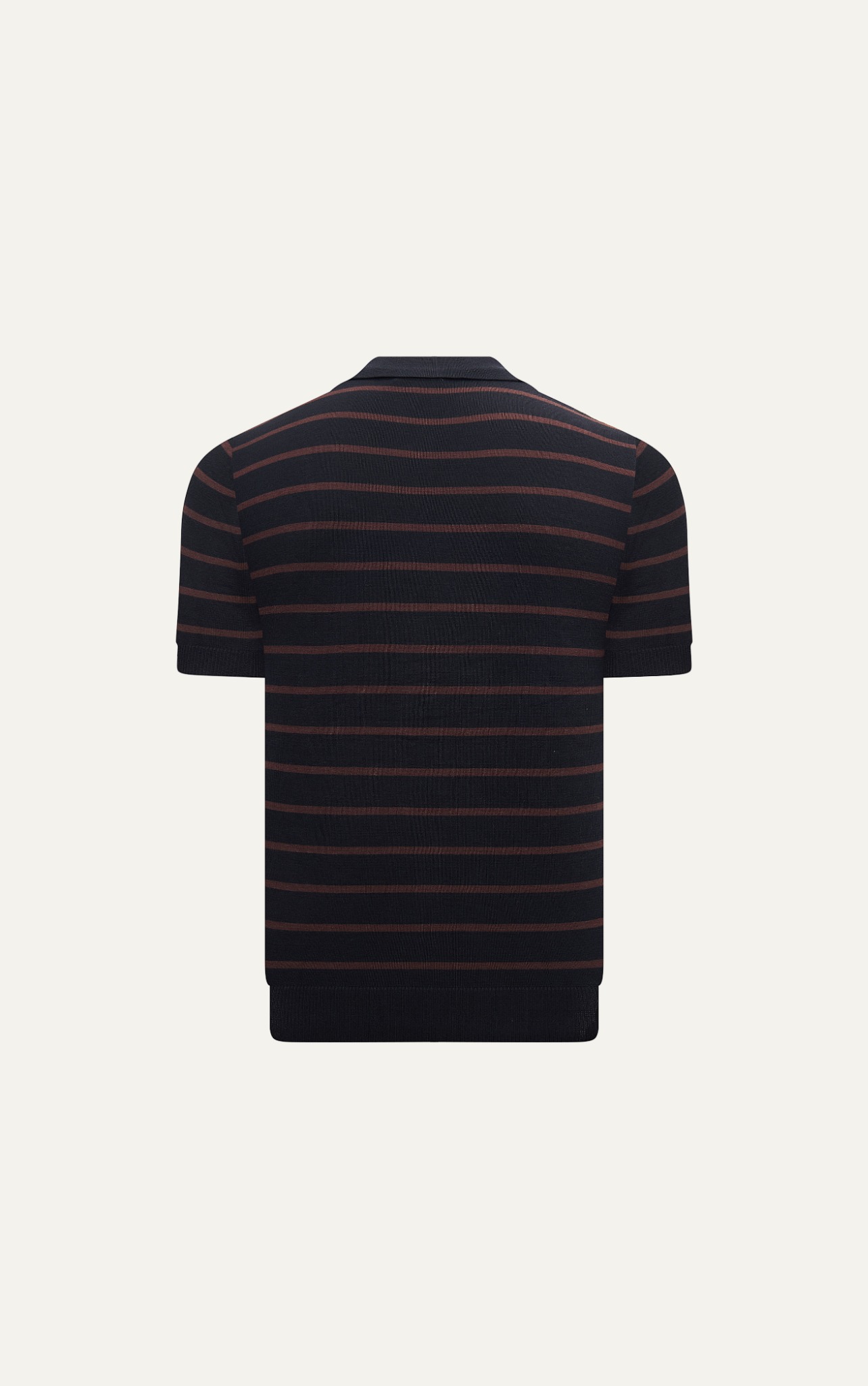 AG558 PREMIUM REGULAR FIT KNIT POLO - BLACK