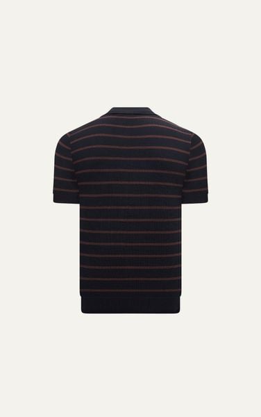 AG558 PREMIUM REGULAR FIT KNIT POLO - BLACK 