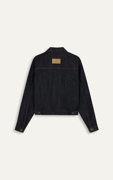  PREMIUM RAW DENIM JACKET M08 - DARK BLUE 