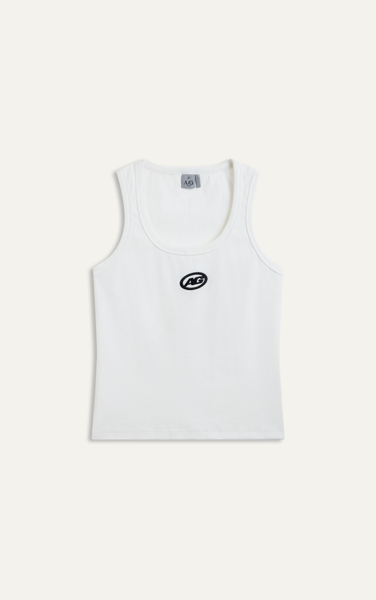 T01 FACTORY SLIM FIT BASIC TANKTOP - WHITE