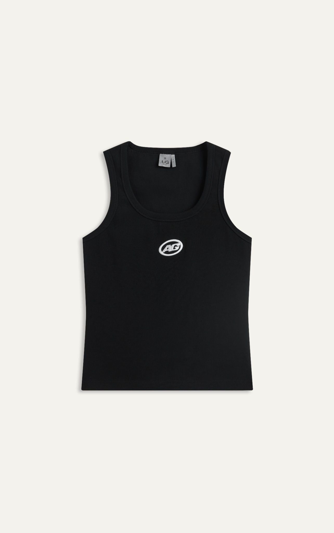  T01 FACTORY SLIM FIT BASIC TANKTOP - BLACK 