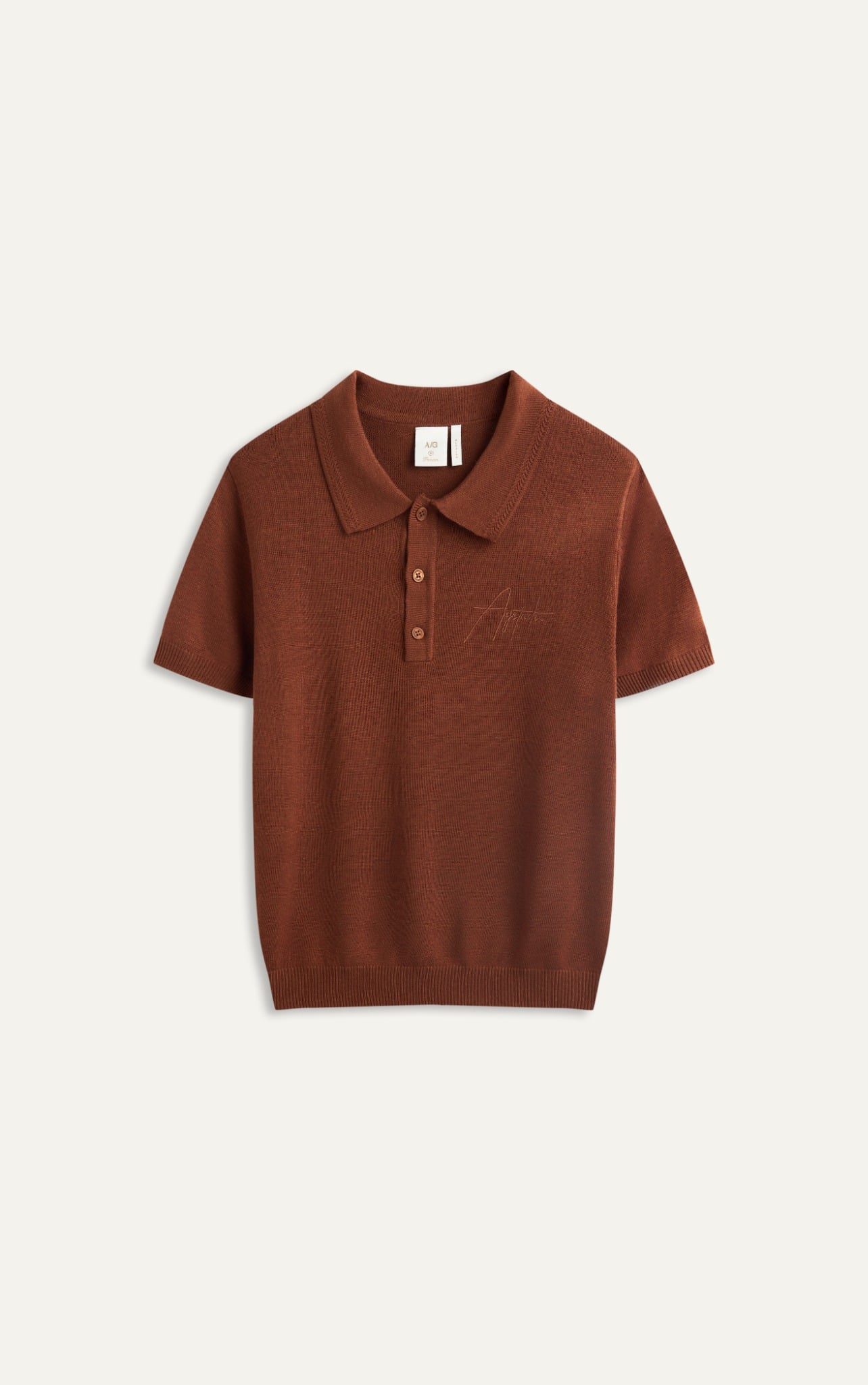 N456 CLASSIQUE KNIT POLO - ORANGE