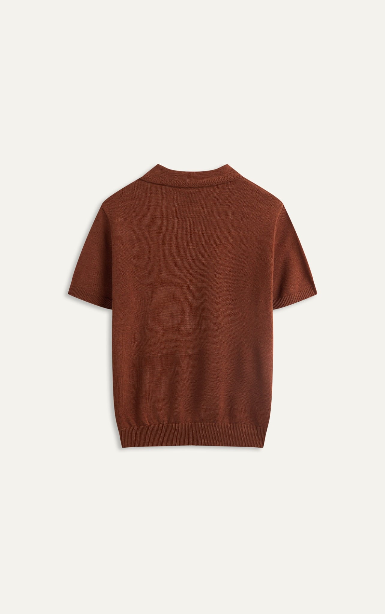 N456 CLASSIQUE KNIT POLO - ORANGE