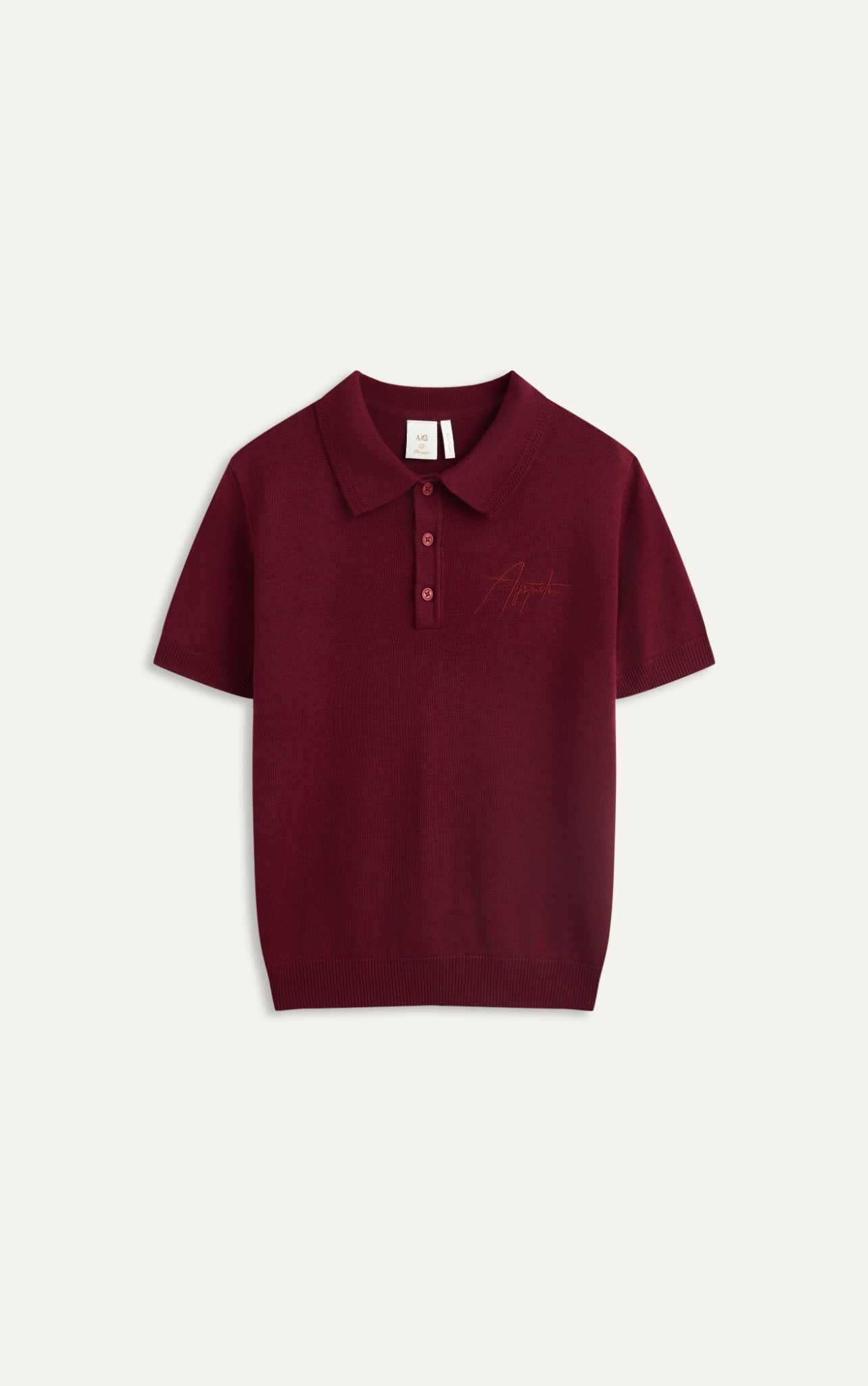 N456 CLASSIQUE KNIT POLO - RED