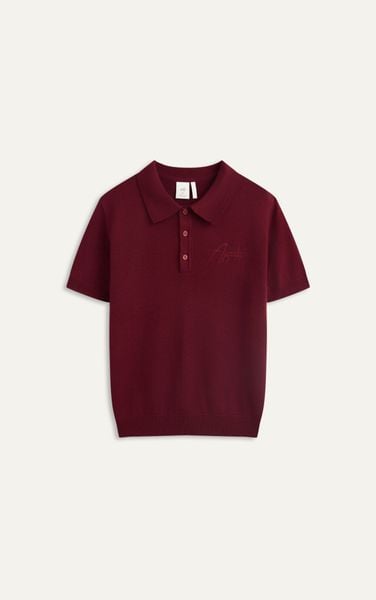  N456 CLASSIQUE KNIT POLO - RED