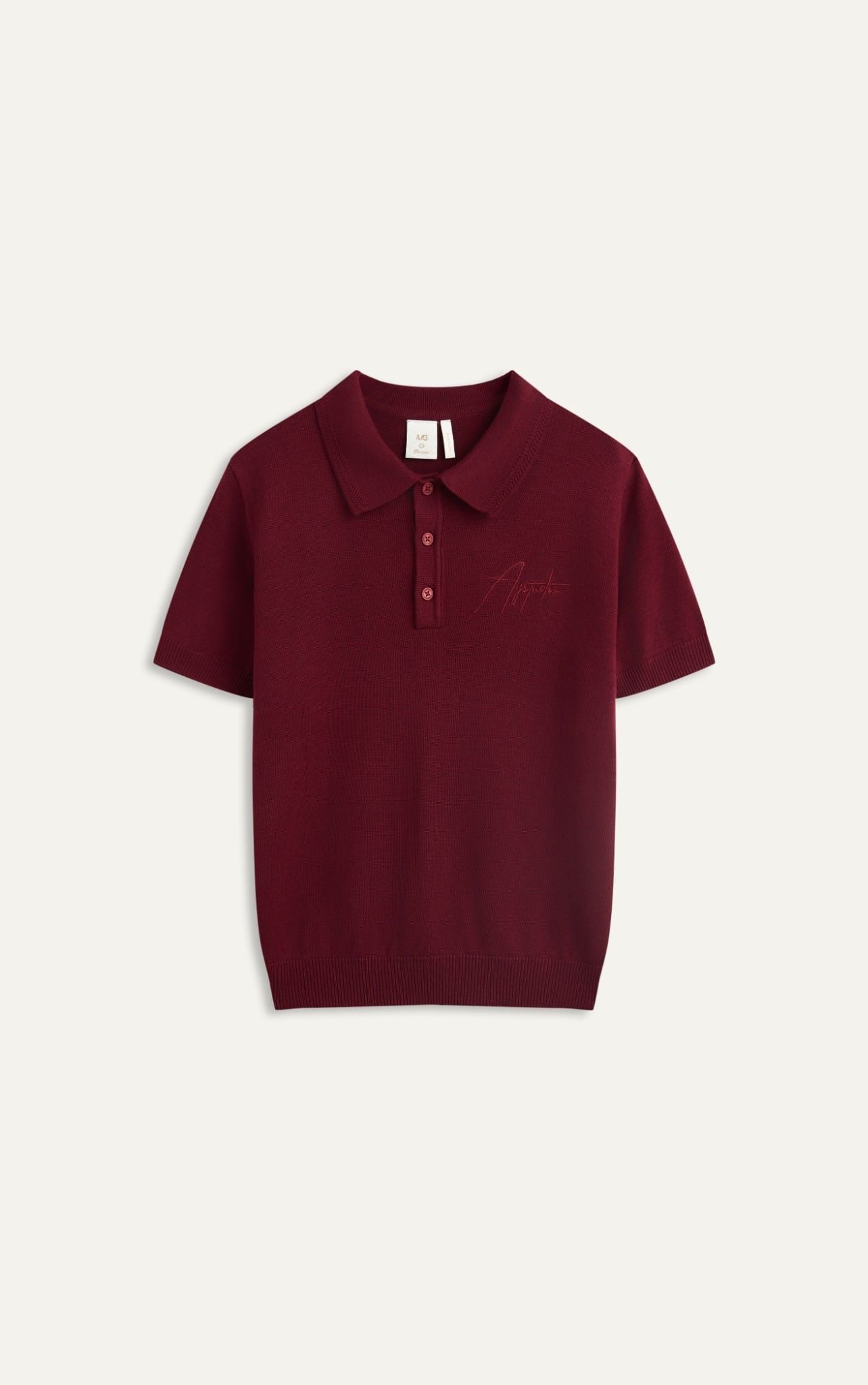  N456 CLASSIQUE KNIT POLO - RED 