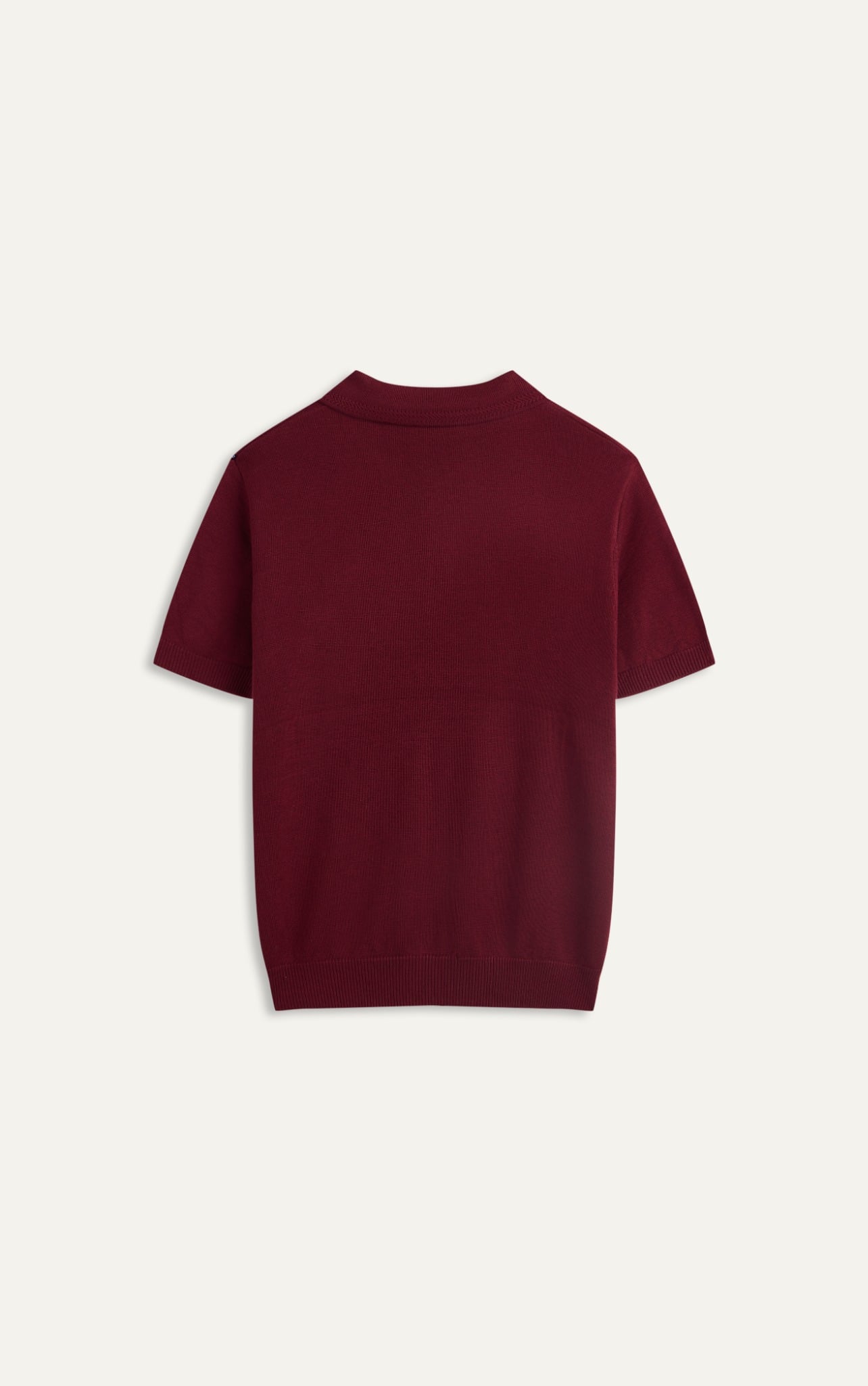 N456 CLASSIQUE KNIT POLO - RED