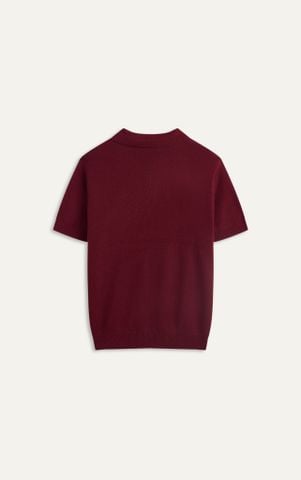 N456 CLASSIQUE KNIT POLO - RED