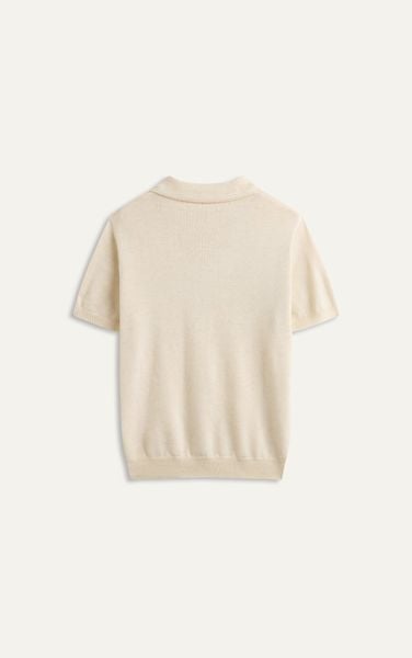  N456 CLASSIQUE KNIT POLO - OFF WHITE 