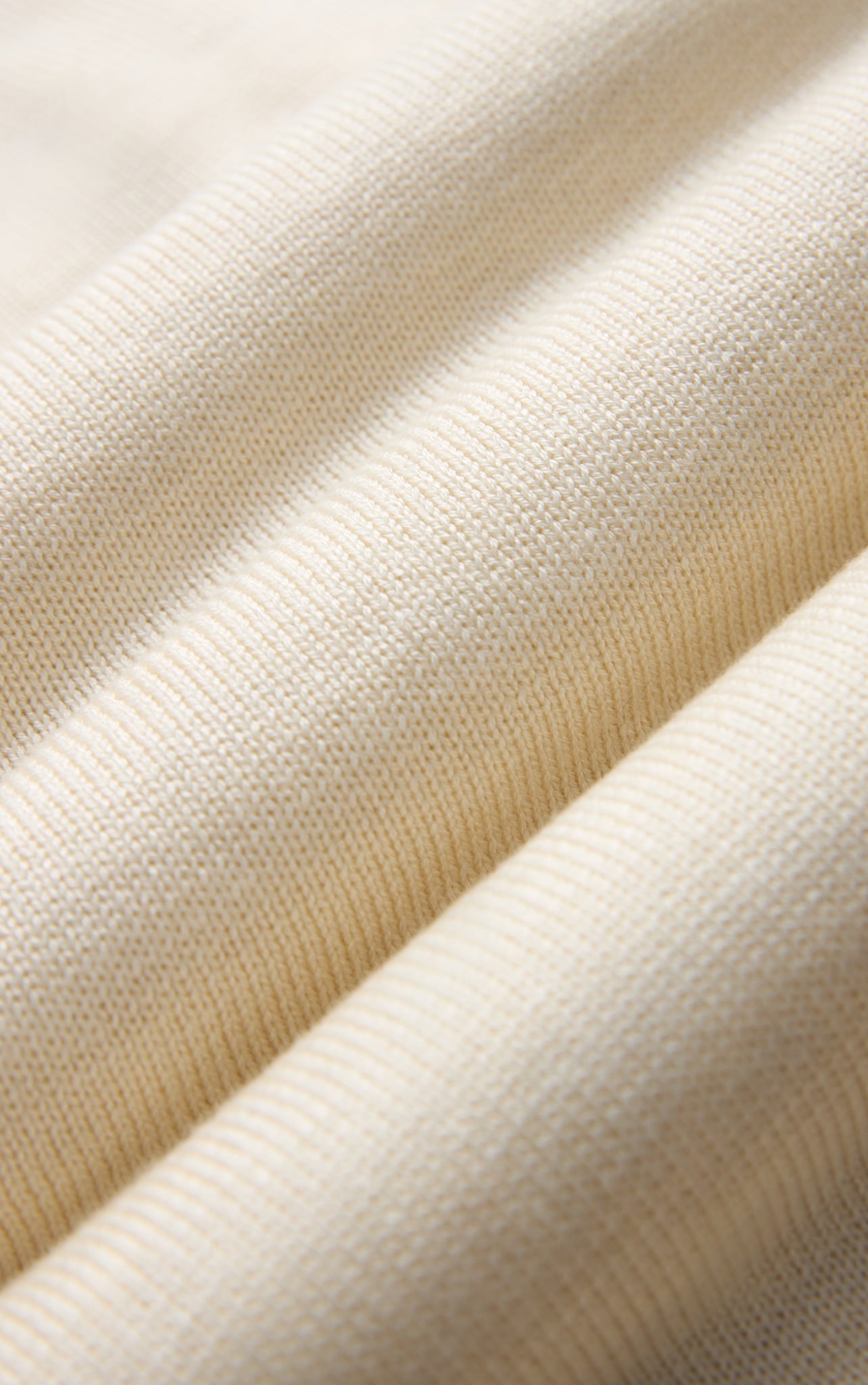 N456 CLASSIQUE KNIT POLO - OFF WHITE