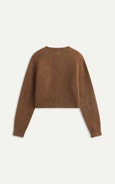  N441 PREMIUM KNIT JACKET REGULAR FIT- BROWN 