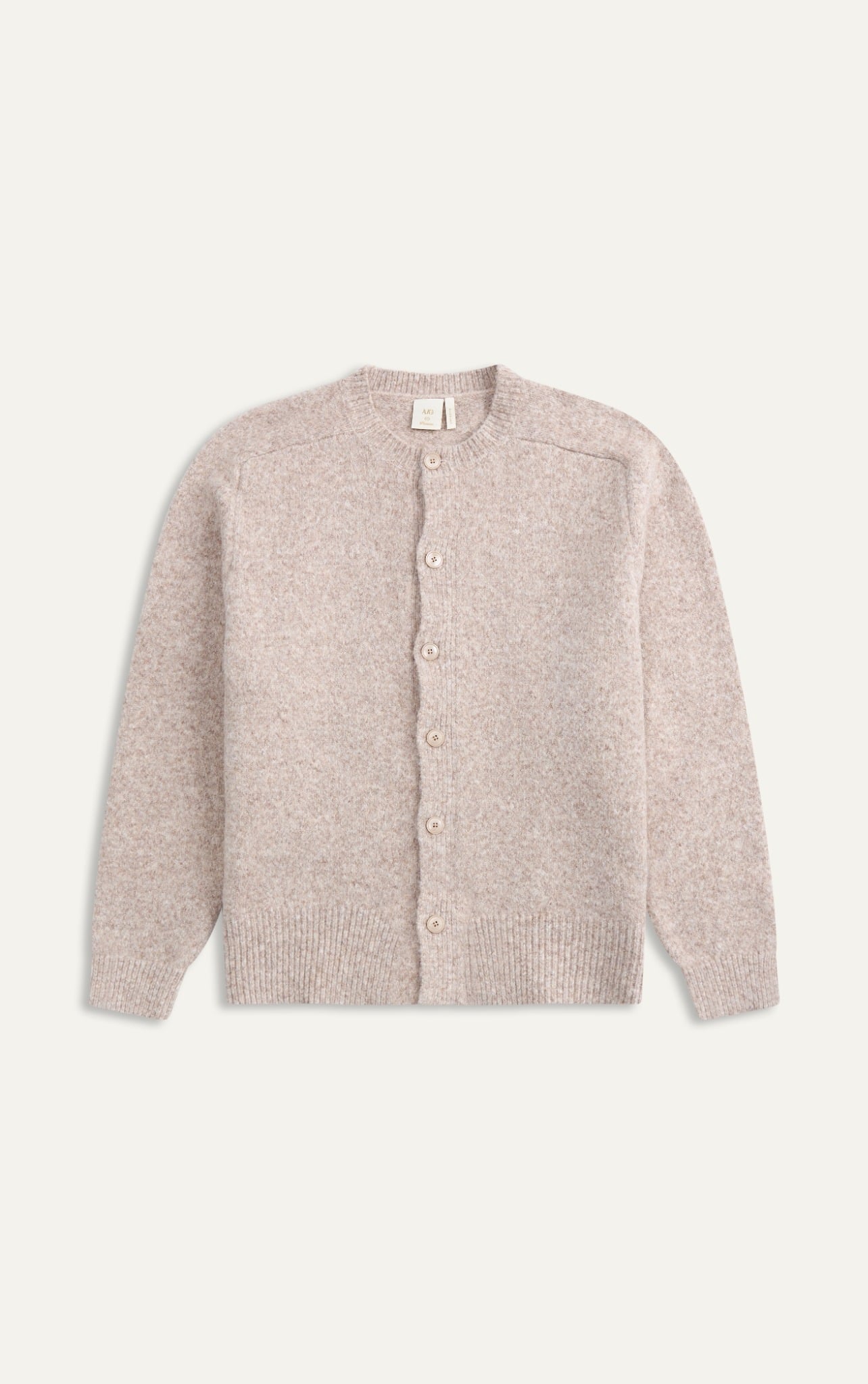 N479 PREMIUM KNIT JACKET REGULAR FIT-BEIGE